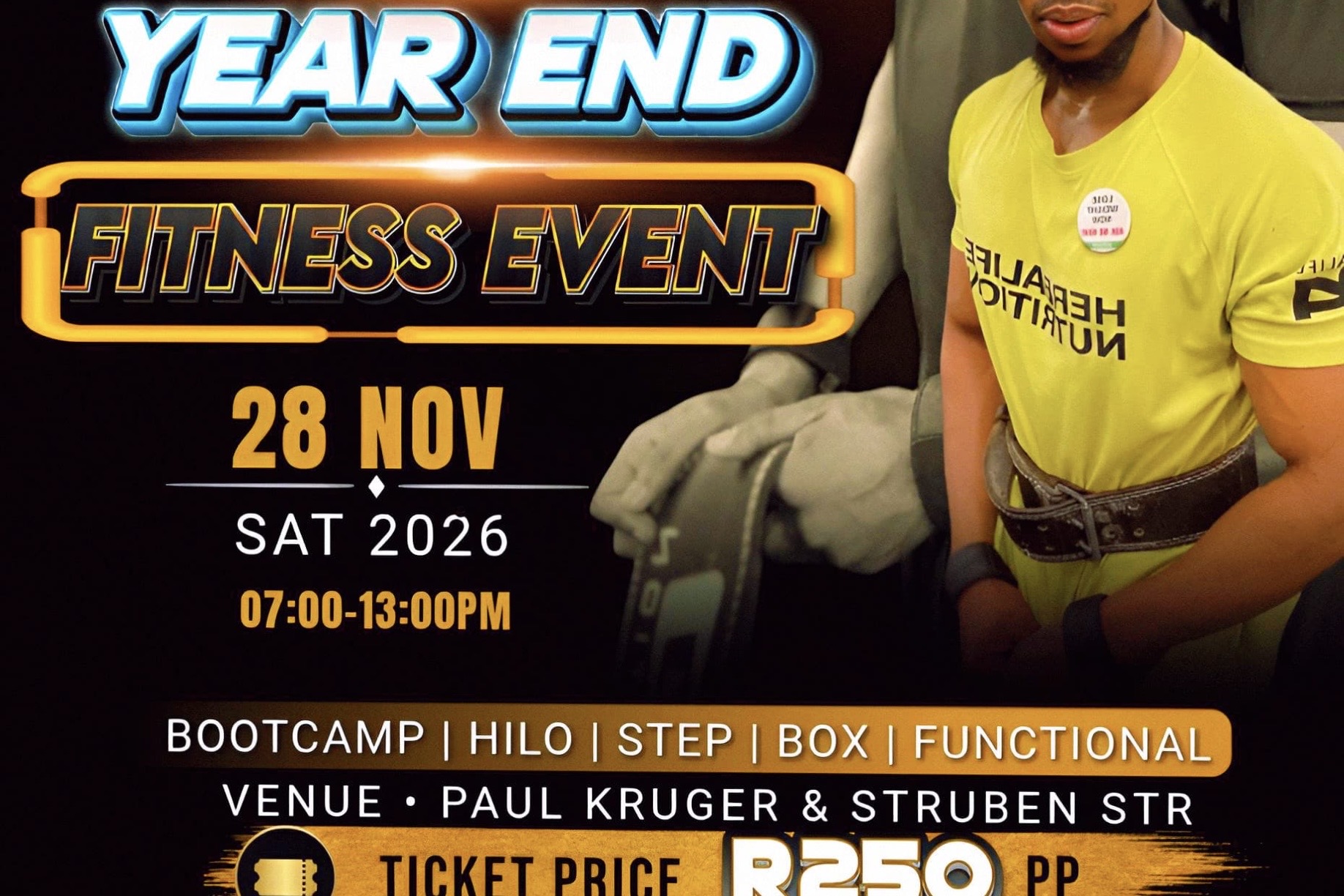 CHURCH SQUARE YEAR END FITNESS EVENT