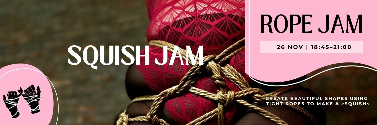 Shibari Rope Class to Jam | Squish Jam | Beginner friendly