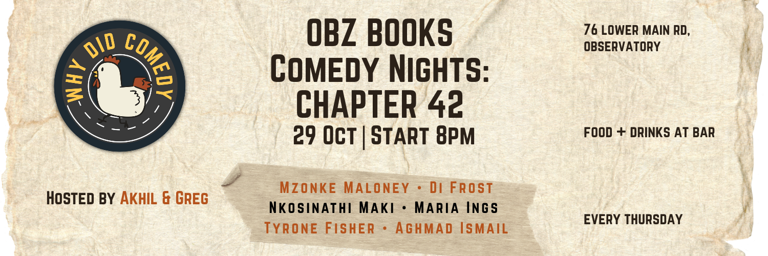 OBZ Books Comedy Nights - Chapter 42 by Why Did Comedy