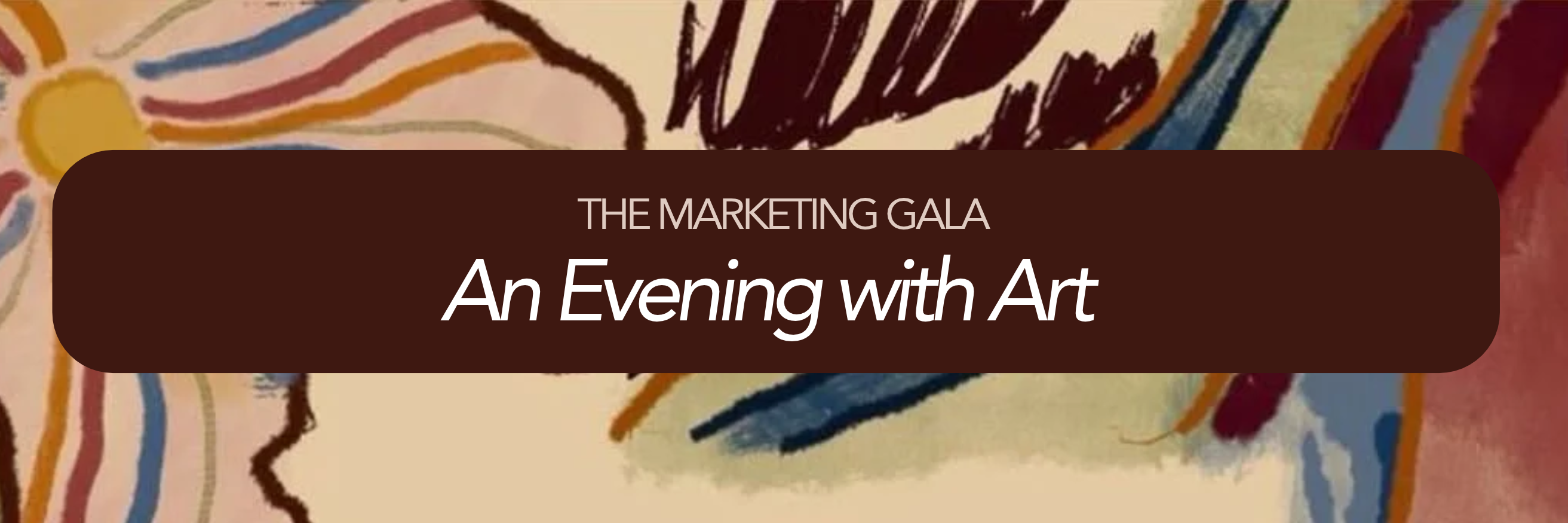 The Marketing Gala: an Evening with Art