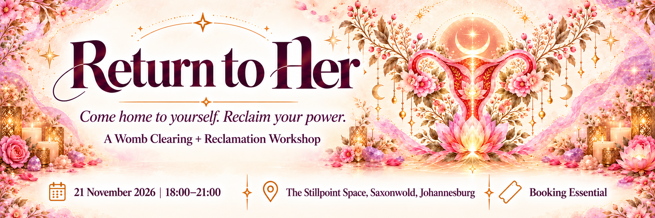 RETURN TO HER: A Womb Clearing & Reclamation Workshop