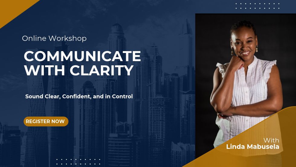 Communicate with Clarity Online Workshop: Sound Clear, Confident, and in Control